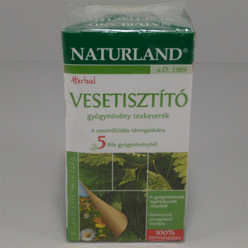 Vásároljon Naturland vesetisztító tea 20x1,6g 32g terméket - 1.425 Ft-ért