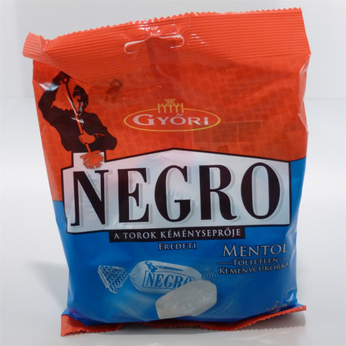 Vásároljon Negro cukor mentol 79g terméket - 261 Ft-ért