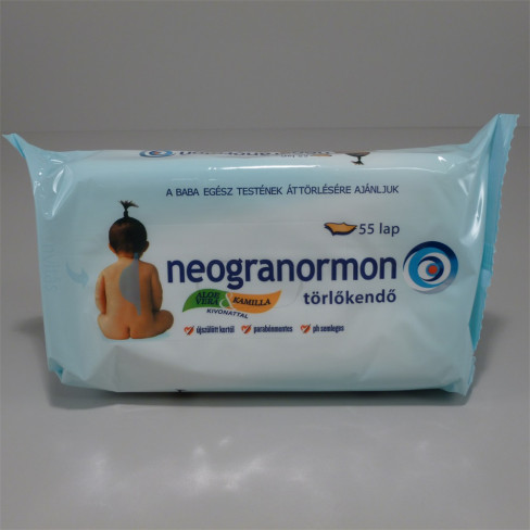 Vásároljon Neogranormon baba törlőkendő 55db terméket - 503 Ft-ért