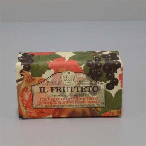 Vásároljon Nesti szappan il frutteto gránátalma-feketeribizli 250g terméket - 1.375 Ft-ért
