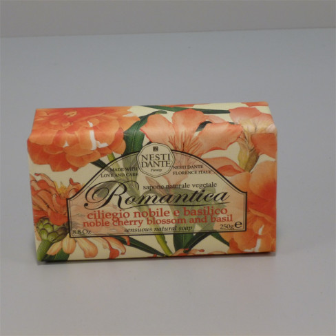 Vásároljon Nesti szappan romantica cseresznye-bazsalikom 250g terméket - 1.375 Ft-ért
