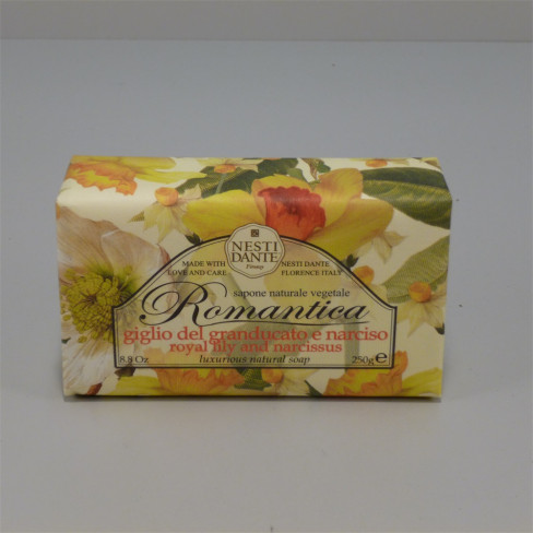 Vásároljon Nesti szappan romantica k.liliom-nárcisz 250g terméket - 1.316 Ft-ért