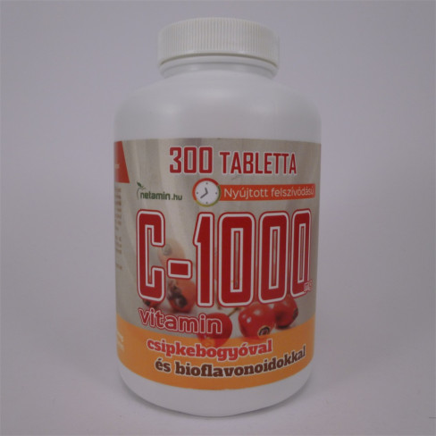 Vásároljon Netamin c-1000 vitamin csipkebogyó+bioflavonoidok 300db terméket - 8.277 Ft-ért