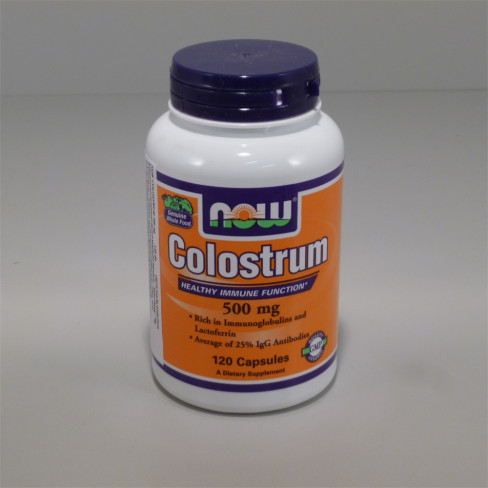 Vásároljon Now colostrum kapszula 500mg 120db terméket - 7.209 Ft-ért