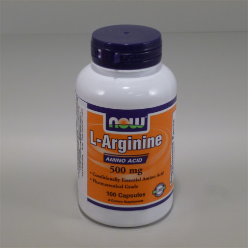 Vásároljon Now l-arginin kapszula 500mg 100db terméket - 4.115 Ft-ért