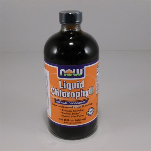 Vásároljon Now liquid chlorophyll borsmenta ízű 473ml terméket - 5.151 Ft-ért