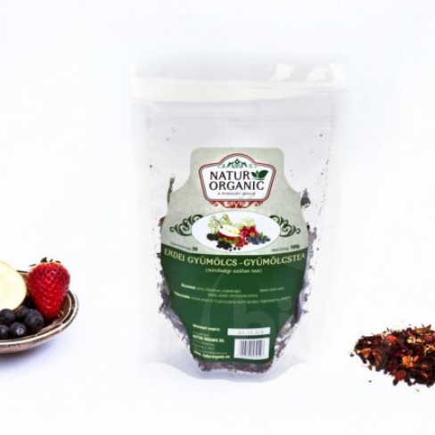 Vásároljon Natur organic erdei gyümölcs minőségi gyümölcstea 100g terméket - 1.670 Ft-ért