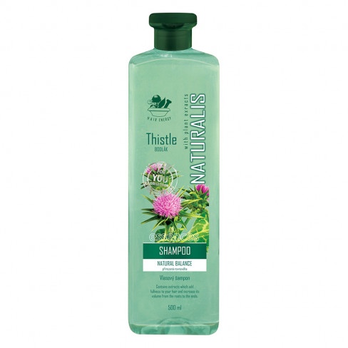 NATURALIS BOGÁNCS KIVONATOT TARTALMAZÓ GYENGE, TÖRÉKENY HAJRA SAMPON 500 ML