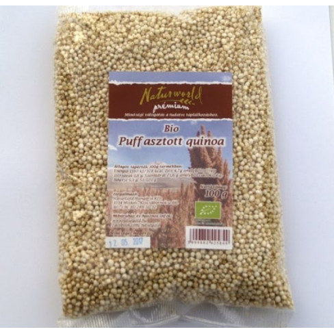 Vásároljon Bio puffasztott quinoa natúr 100g terméket - 776 Ft-ért