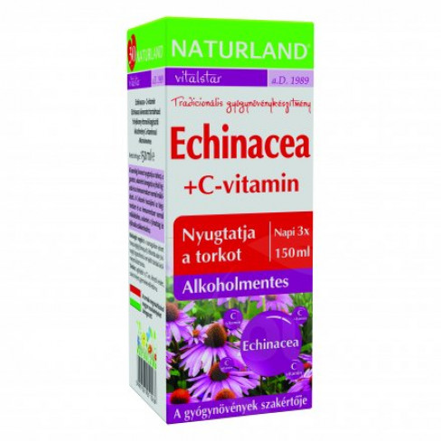 Vásároljon Naturland echinacea+c-vitamin szirup 150 ml terméket - 2.130 Ft-ért