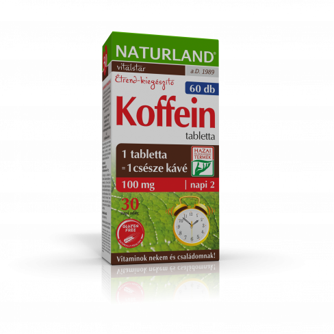 Vásároljon Naturland koffein tabletta 60db terméket - 1.442 Ft-ért