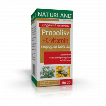 Naturland propolisz+c-vitamin tabletta 60db