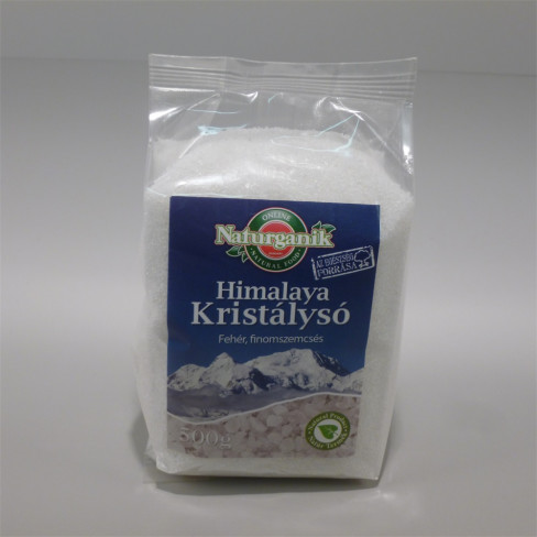 Vásároljon Naturmind natúr himalaya só, finom fehér 500g terméket - 324 Ft-ért