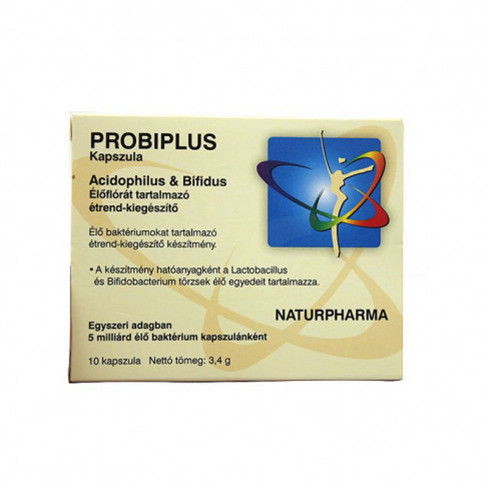 Vásároljon Naturpharma probiplus kapszula 10db terméket - 1.039 Ft-ért