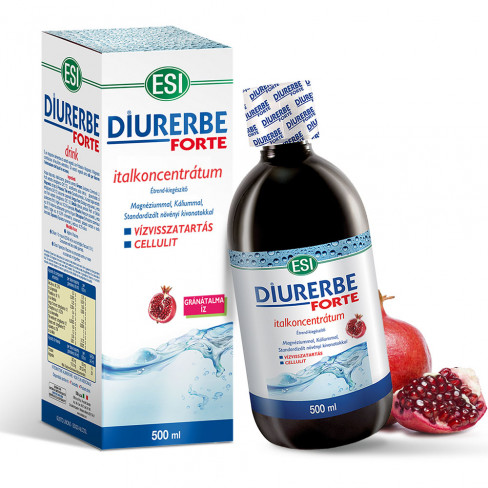 NATUR TANYA ESI DIURERBE FORTE ITALKONCENTRÁTUM GRÁNÁTALMA ÍZ – VÍZVISSZATARTÁS 500ML