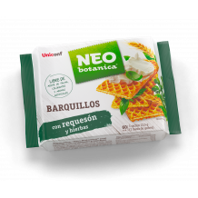 NEO BOTANICA BARQUILLOS TÚRÓVAL TÖLTÖTT OSTYA FŰSZERNÖVÉNYEKKEL 75 G