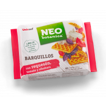 NEO BOTANICA BARQUILLOS TÚRÓVAL TÖLTÖTT OSTYA PARADICSOMMAL ÉS BAZSALIKOMMAL 75 G