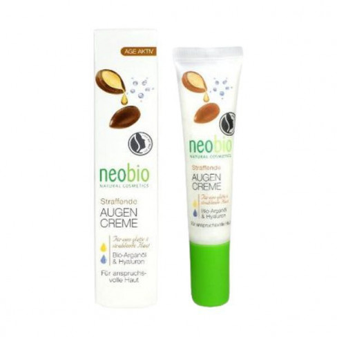 Vásároljon Neobio szemránckrém feszesítő bio argánolaj és hialuronsav 15ml terméket - 1.857 Ft-ért