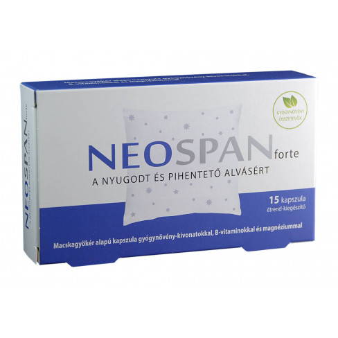 Vásároljon Neospan 15  vitamin kapszula 15db terméket - 1.856 Ft-ért