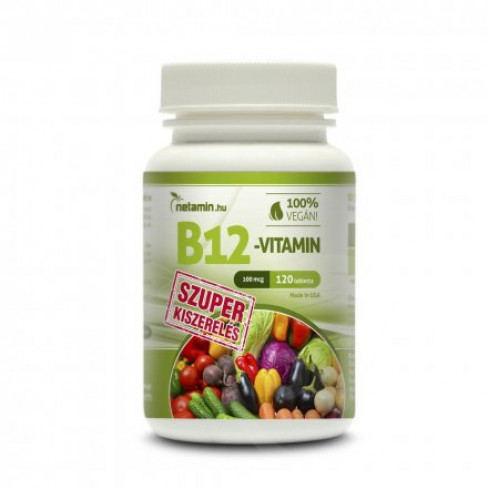 Vásároljon Netamin b12-vitamin szuper 120db terméket - 3.281 Ft-ért