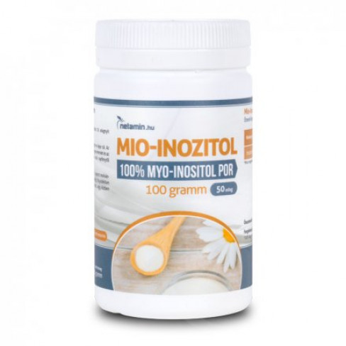 Vásároljon Netamin mio-inozitol por 100g terméket - 3.304 Ft-ért