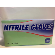 NITRILO ELDOBHATÓ NITRIL VIZSGÁLÓKESZTYŰ, PÚDERMENTES, FEKETE SZÍNBEN, M-ES MÉRET 100 DB