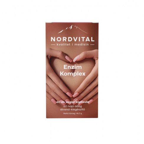 NORDVITAL ENZIM KOMPLEX KAPSZULA 60 DB