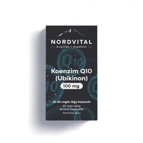 NORDVITAL KOENZIM Q10 (UBIKINON) KAPSZULA 60 DB