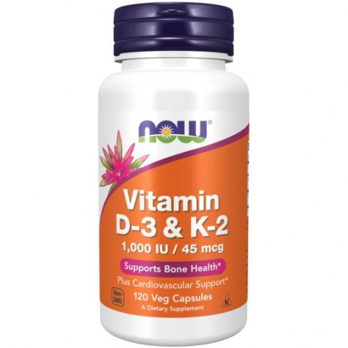 Vásároljon Now  vitamin d-3 & k-2 kapszula 120 db terméket - 3.904 Ft-ért
