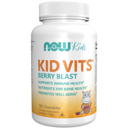 Vásároljon Now kid vits multivitamin málnás 120 db terméket - 5.010 Ft-ért