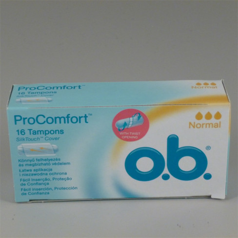 Vásároljon Ob tampon procomfort normál 16db terméket - 835 Ft-ért