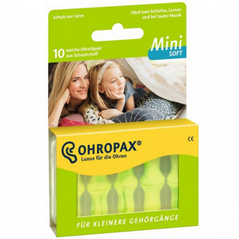 Vásároljon Ohropax mini soft füldugó 10db terméket - 1.503 Ft-ért