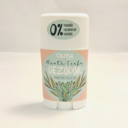 Vásároljon Olivia natural menta-teafa dezodor 50 g terméket - 1.945 Ft-ért