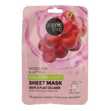 ORGANIC SHOP BIO FÁTYOLMASZK FESZESÍTŐ SZŐLŐVEL ÉS NÖVÉNYI KOLLAGÉNNEL 25 G