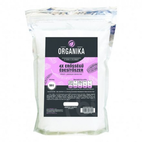 Vásároljon Organika 4x erősségű édesítőszer 500g terméket - 2.021 Ft-ért