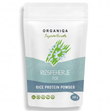 Organiqa 100% bio rizsfehérje por (80% fehérje) 200g