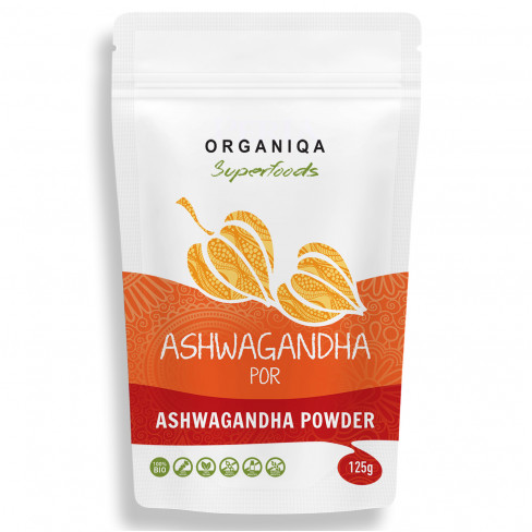 Vásároljon Organiqa bio ashwagandha por 125 g terméket - 1.907 Ft-ért
