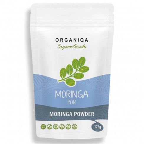 Vásároljon Organiqa bio moringa por 125 g terméket - 2.063 Ft-ért