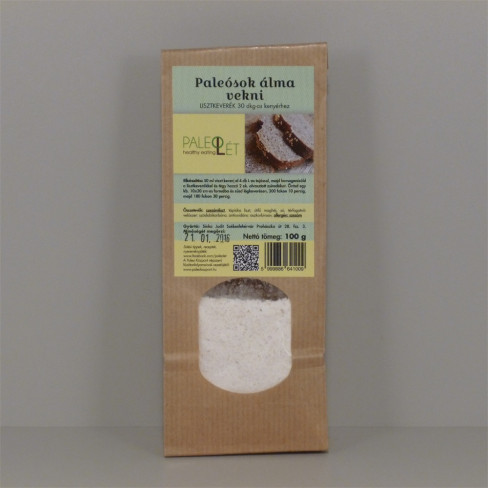 Vásároljon Paleolét paleósok álma kenyér lisztkeverék 165g terméket - 817 Ft-ért
