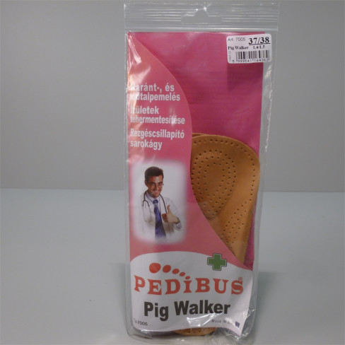 Vásároljon Pedibus talpbetét bőr pig walker 37/38 3/4 1db terméket - 1.289 Ft-ért
