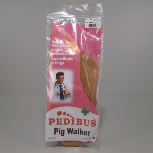 Vásároljon Pedibus talpbetét bőr pig walker 41/42 3/4 1db terméket - 1.289 Ft-ért