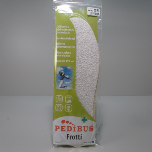 Vásároljon Pedibus talpbetét frotti 45-46 1db terméket - 330 Ft-ért