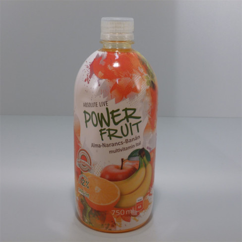 Vásároljon Powerfruit ital alma-narancs banán multivitamin 750ml terméket - 322 Ft-ért