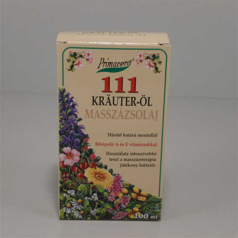 Vásároljon Primavera 111 gyógynövényolaj 100ml terméket - 1.394 Ft-ért