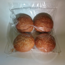 Piszke bio hamburger zsemle védőgázzal 4 db 400g
