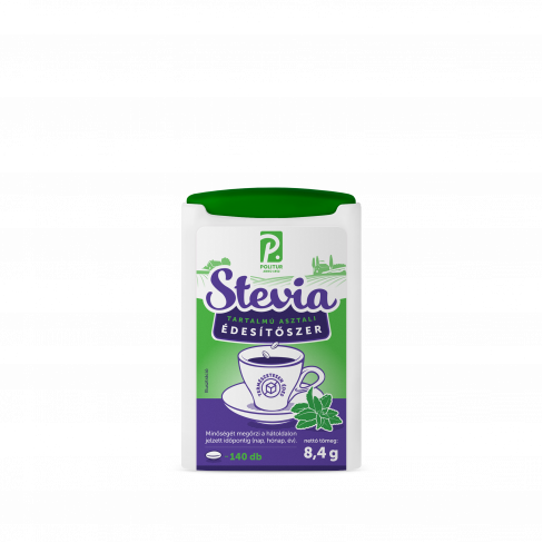 Vásároljon Politur stevia tartalmú édesítő tabletta 140db terméket - 581 Ft-ért