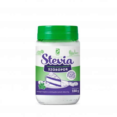 Vásároljon Politur stevia tartalmú szóró por 150g terméket - 1.385 Ft-ért