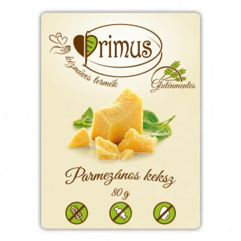 Vásároljon Primus parmezános keksz 80g terméket - 993 Ft-ért