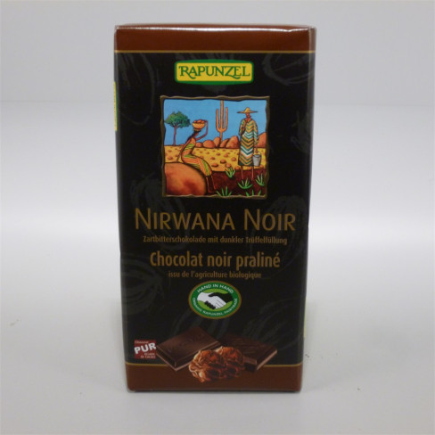 Vásároljon Rapunzel bio nirwana noir keserűcsoki 100g terméket - 1.407 Ft-ért