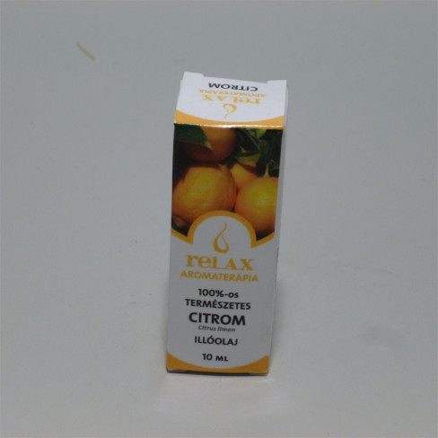 Vásároljon Relax illóolaj citrom 10ml terméket - 668 Ft-ért
